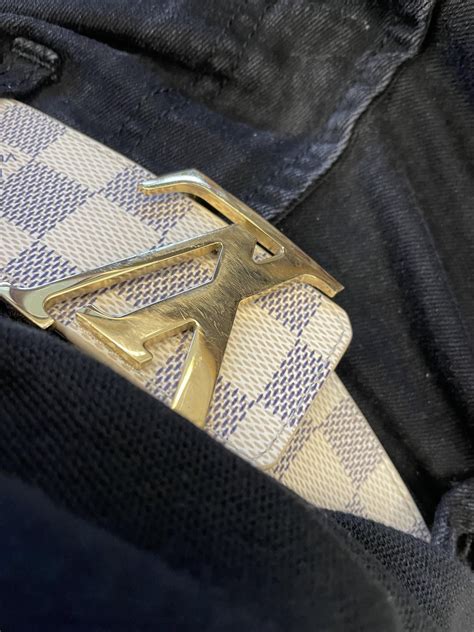 how to get scratches off louis vuitton belt buckle|tarnished lv belt.